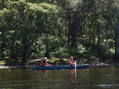 Canoeing Loch Lomond